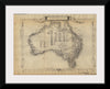 "Historical Map of Australia (1860)", John Rapkin