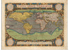 "Typus Orbis Terrarum", Abraham Ortelius