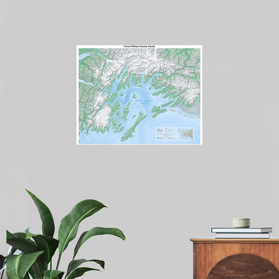 "Prince William Sound Map", Tom Patterson