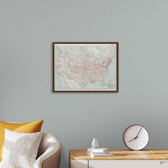 "Hammond's comprehensive map of the United States with portions of Canada and Mexico", C.S. Hammond & Company