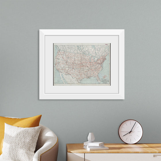 "Hammond's comprehensive map of the United States with portions of Canada and Mexico", C.S. Hammond & Company