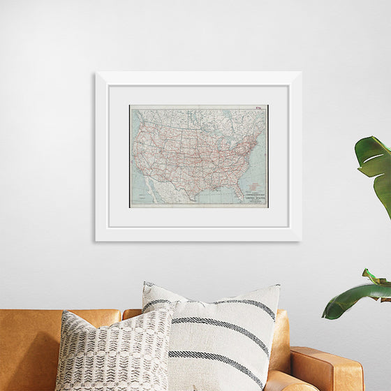 "Hammond's comprehensive map of the United States with portions of Canada and Mexico", C.S. Hammond & Company