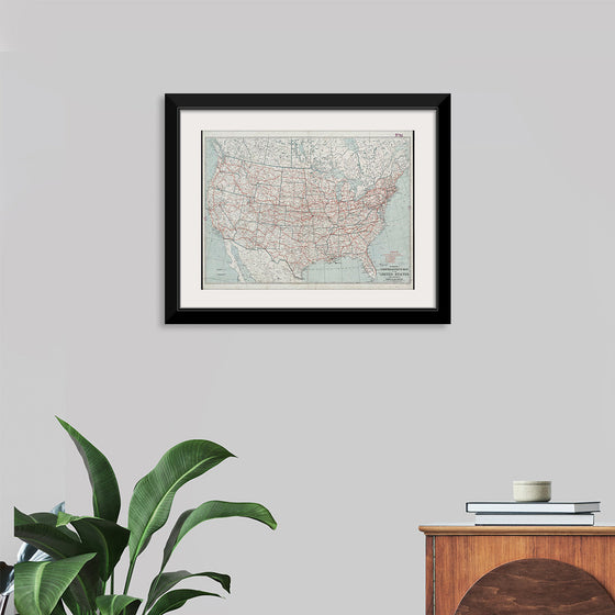 "Hammond's comprehensive map of the United States with portions of Canada and Mexico", C.S. Hammond & Company