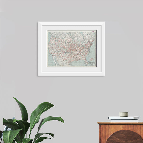 "Hammond's comprehensive map of the United States with portions of Canada and Mexico", C.S. Hammond & Company