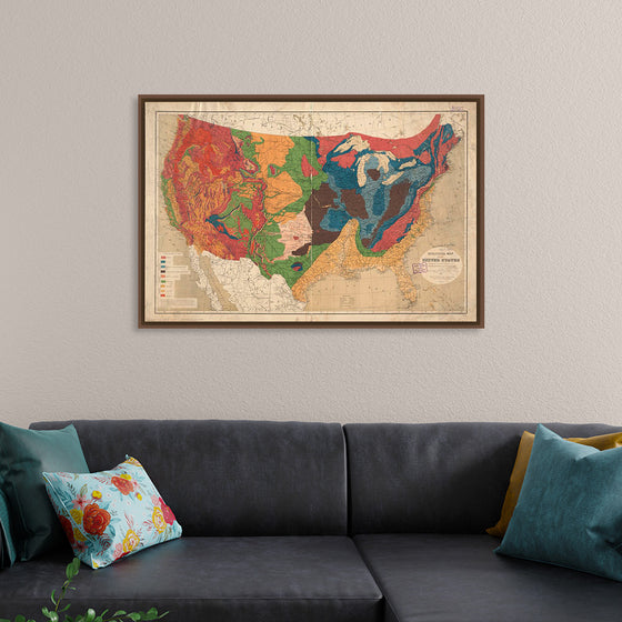 "Geological Map of the United States"