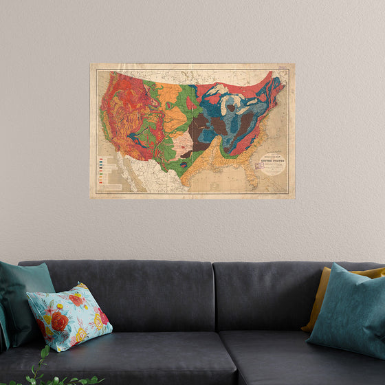 "Geological Map of the United States"