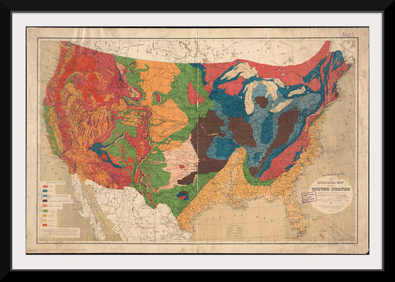 "Geological Map of the United States"