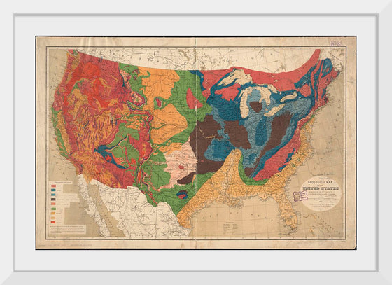 "Geological Map of the United States"