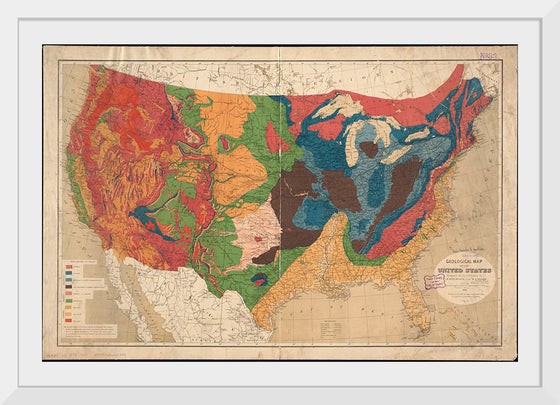 "Geological Map of the United States"