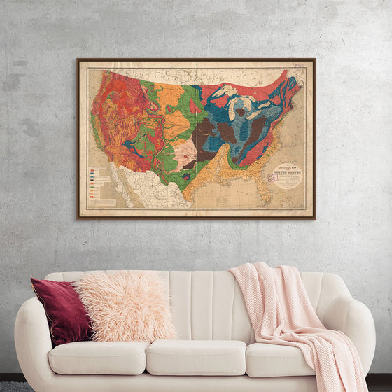 "Geological Map of the United States"