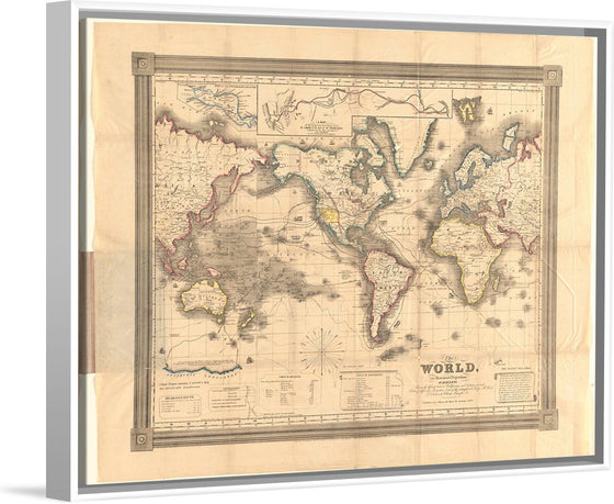 "The World, on Mercator's Projection"