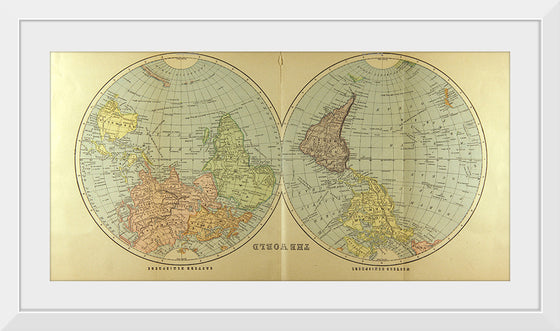 "Map of the World (1894)" Dodd, Mead and Company