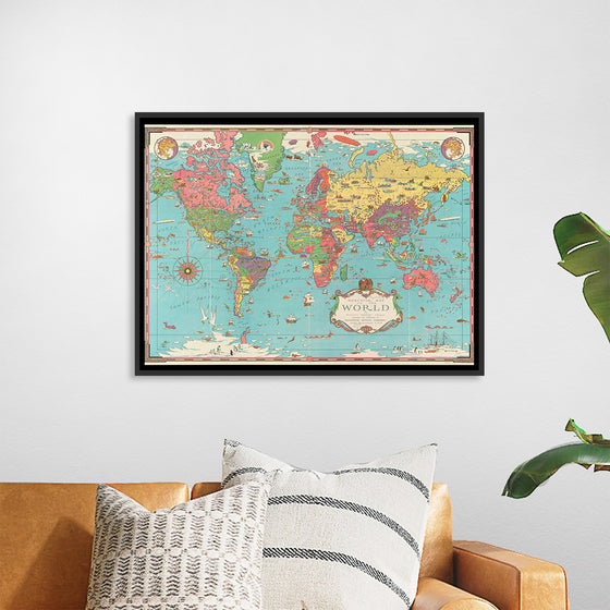 "Mercator Map of the World"