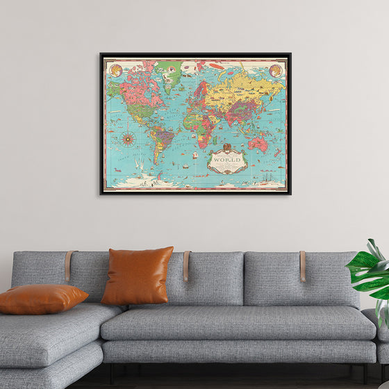 "Mercator Map of the World"