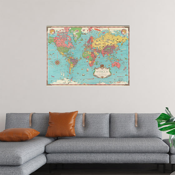 "Mercator Map of the World"