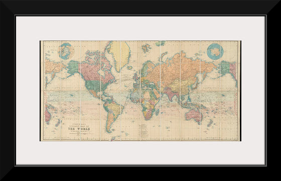 "Stanford's Library Map of the World on Mercator's Projection"