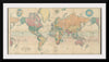 "Stanford's Library Map of the World on Mercator's Projection"