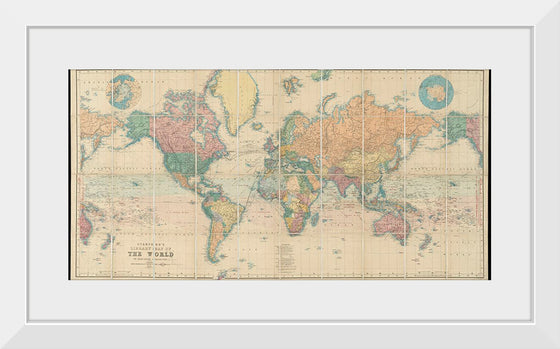 "Stanford's Library Map of the World on Mercator's Projection"