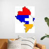 "Flag-map of Artsakh", Apmahnto