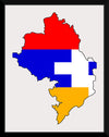 "Flag-map of Artsakh", Apmahnto