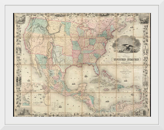 "Map of the United States of America"