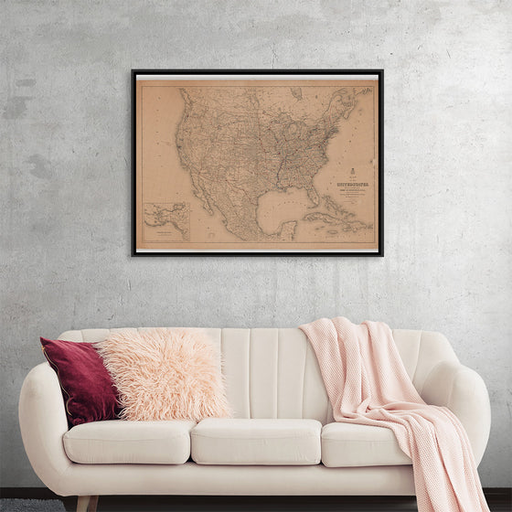 "Map of the United States"
