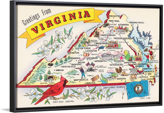 "Greetings from Virginia"