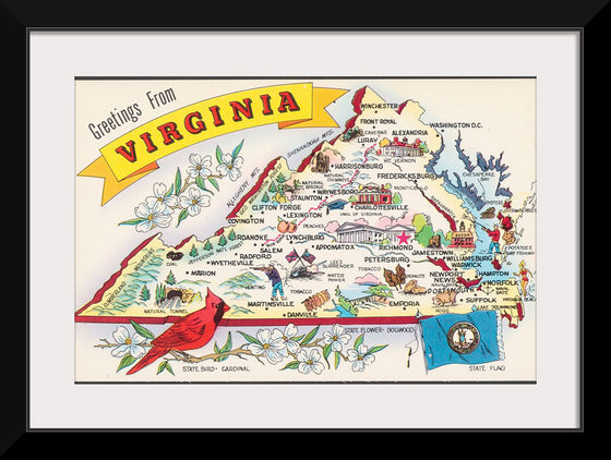 "Greetings from Virginia"