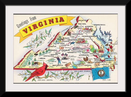 "Greetings from Virginia"