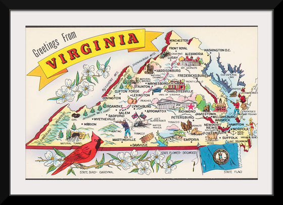 "Greetings from Virginia"