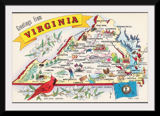 "Greetings from Virginia"