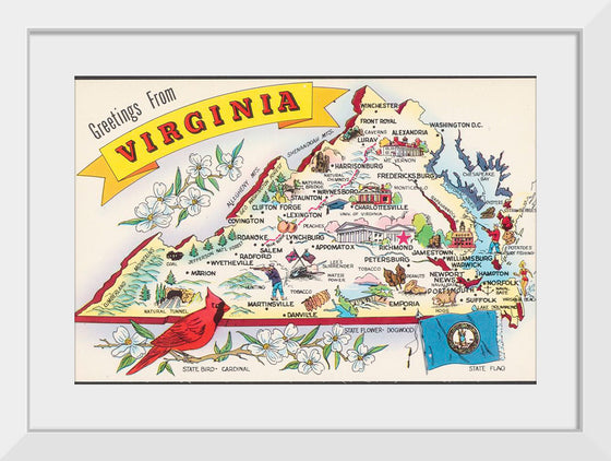 "Greetings from Virginia"