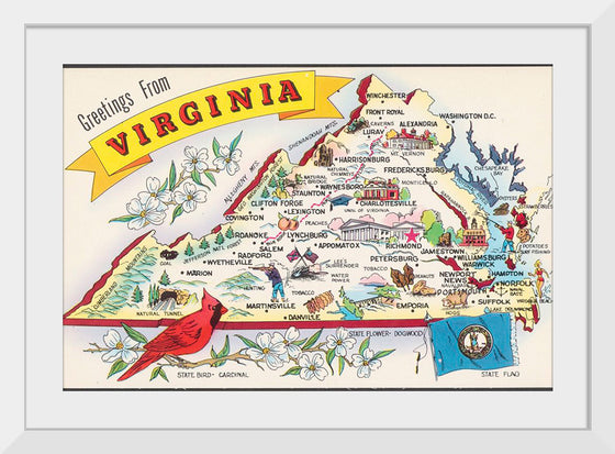 "Greetings from Virginia"