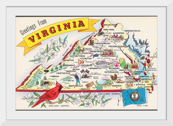 "Greetings from Virginia"