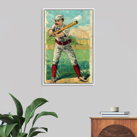 "Oyster Burns baseball card", D. Buchner & Company