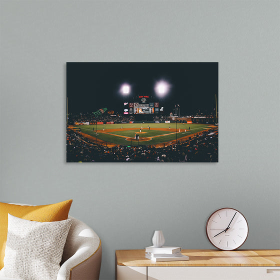 "Baseball Game at AT&T Park in San Francisco", Nick Jio