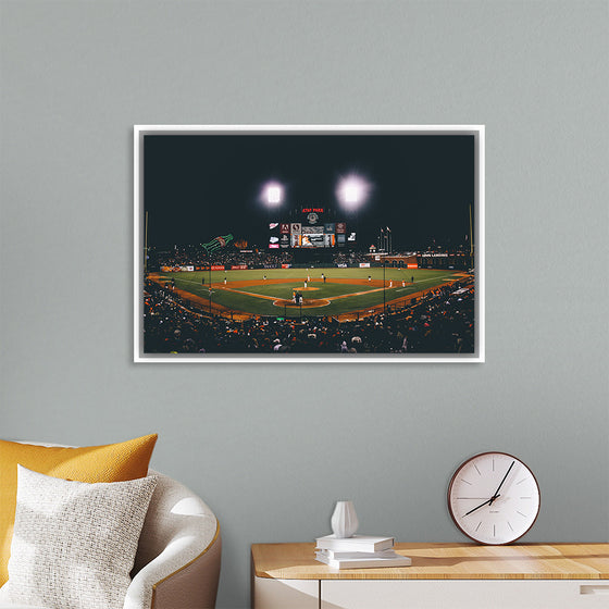 "Baseball Game at AT&T Park in San Francisco", Nick Jio