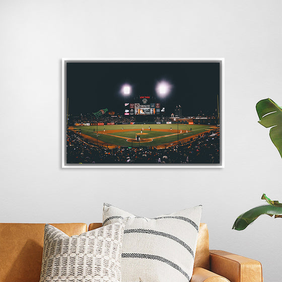 "Baseball Game at AT&T Park in San Francisco", Nick Jio