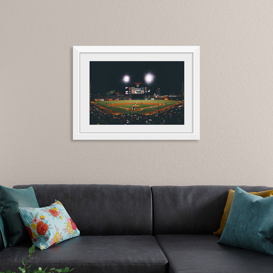 "Baseball Game at AT&T Park in San Francisco", Nick Jio