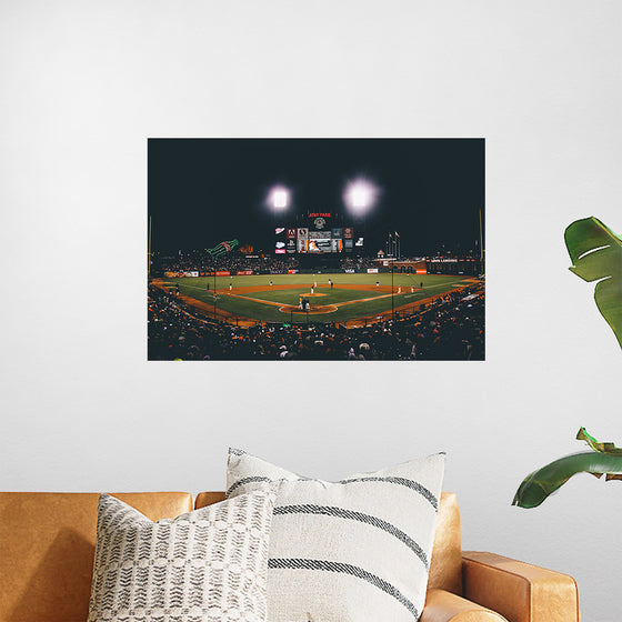 "Baseball Game at AT&T Park in San Francisco", Nick Jio