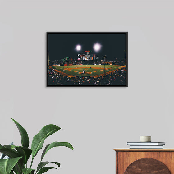 "Baseball Game at AT&T Park in San Francisco", Nick Jio