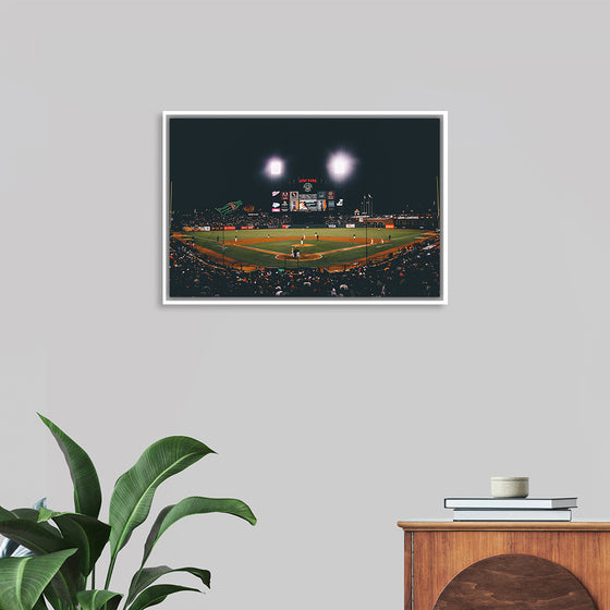 "Baseball Game at AT&T Park in San Francisco", Nick Jio