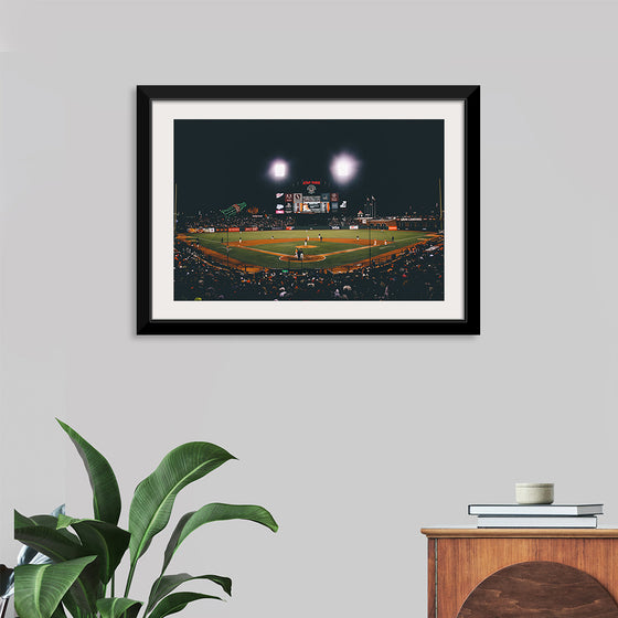 "Baseball Game at AT&T Park in San Francisco", Nick Jio