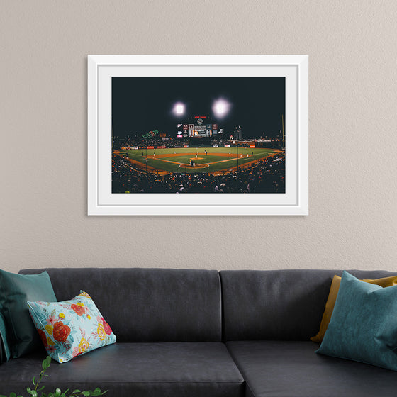 "Baseball Game at AT&T Park in San Francisco", Nick Jio