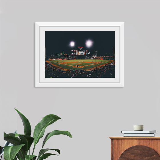 "Baseball Game at AT&T Park in San Francisco", Nick Jio