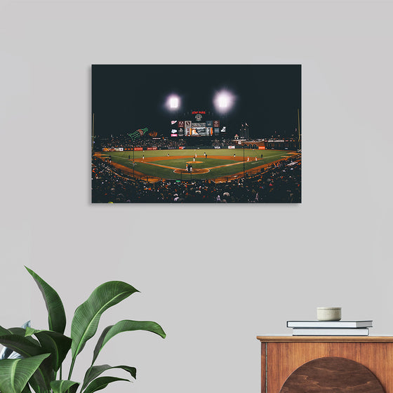 "Baseball Game at AT&T Park in San Francisco", Nick Jio