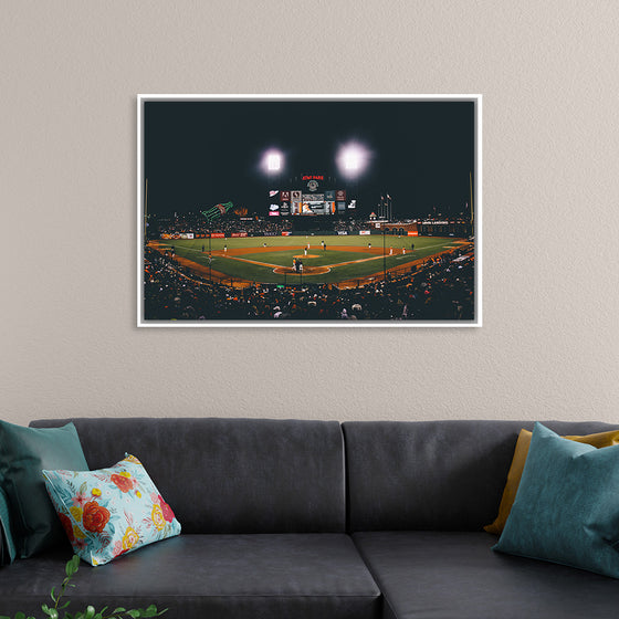 "Baseball Game at AT&T Park in San Francisco", Nick Jio