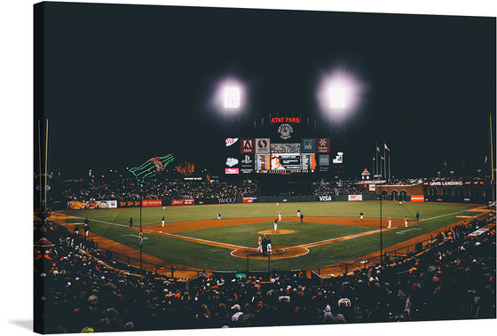 "Baseball Game at AT&T Park in San Francisco", Nick Jio