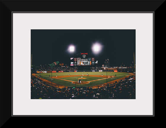 "Baseball Game at AT&T Park in San Francisco", Nick Jio