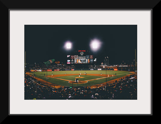 "Baseball Game at AT&T Park in San Francisco", Nick Jio